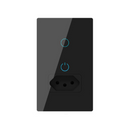 Interruptor Inteligente com Tomada - Wifi - Alexa, Google e Siri - BR Metaverso